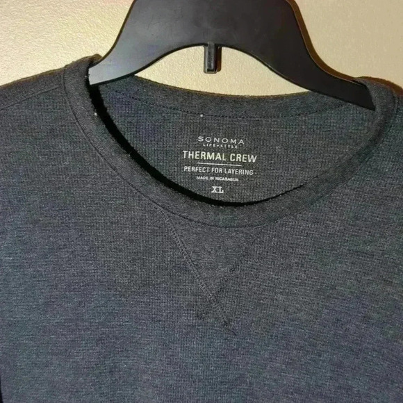 Sonoma XL black long sleeve shirt - Picture 3 of 4